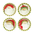 Old St. Nick Assorted Round Salad Plates