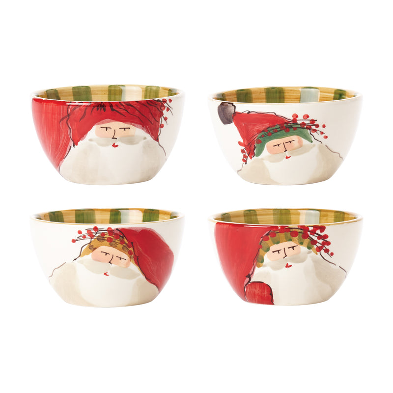 Old St. Nick Assorted Cereal Bowls