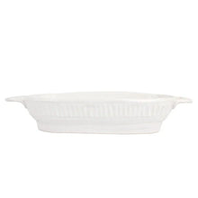 Pietra Serena Handled Oval Bowl