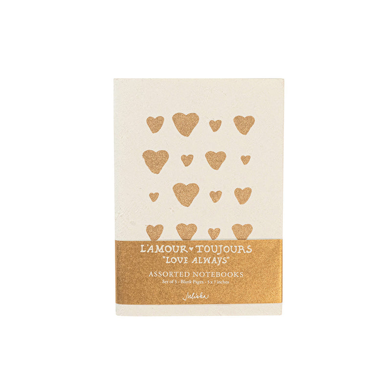 L'Amour Toujours Journal, Assorted Set of 3
