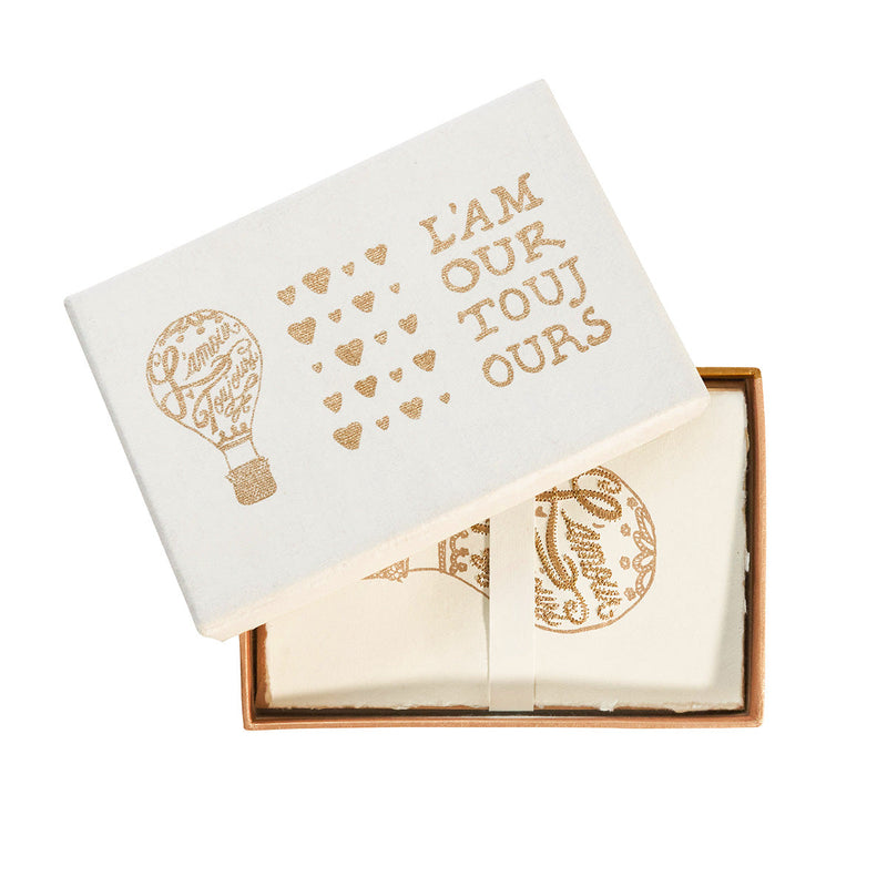 L'Amour Toujours Note  Card, Assorted Set of 6