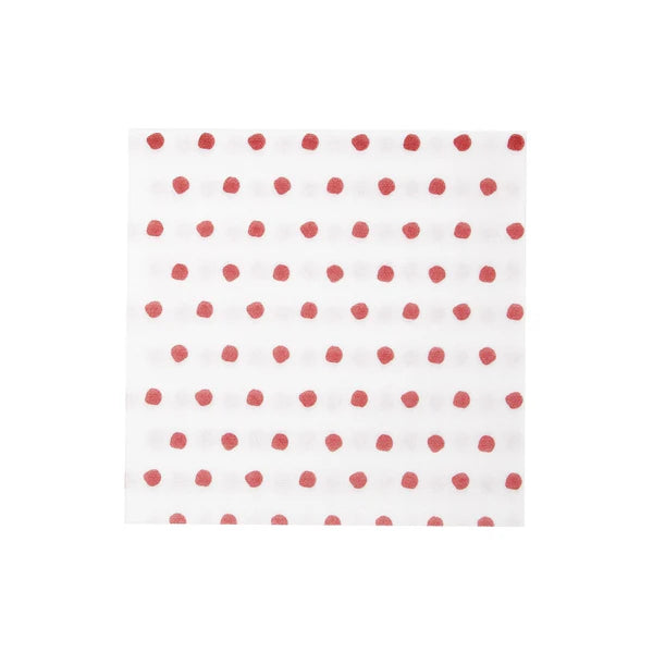 Papersoft Napkins Dot Dinner Napkins, Pack of 20