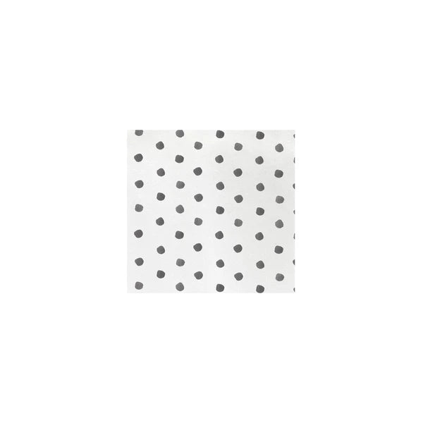 Papersoft Napkins Dot Cocktail Napkins, Pack of 20