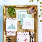 Papersoft Napkins Red Bird Cocktail Napkins, Pack of 20