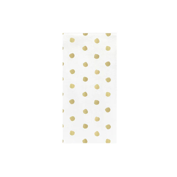 Papersoft Napkins Dot Guest Towels, Pack of 20