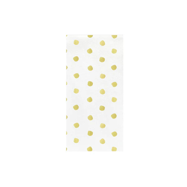 Papersoft Napkins Dot Guest Towels, Pack of 20