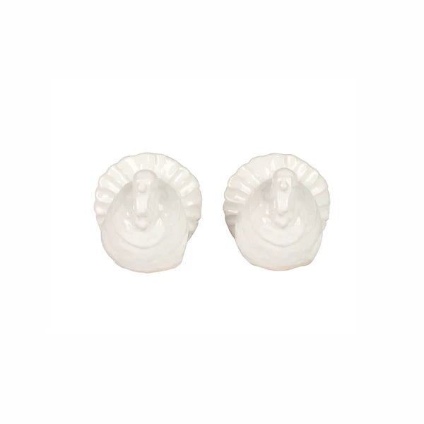 Pietra Tacchino Figural Salt & Pepper