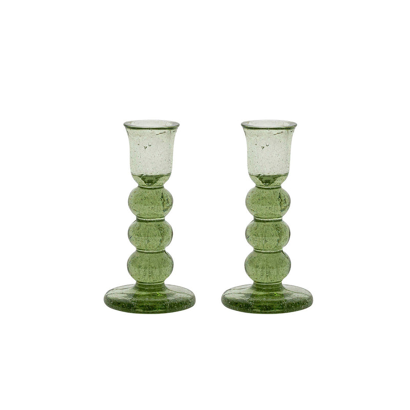 Provence 5" Candlestick, Set of 2