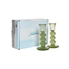 Provence 5" Candlestick, Set of 2