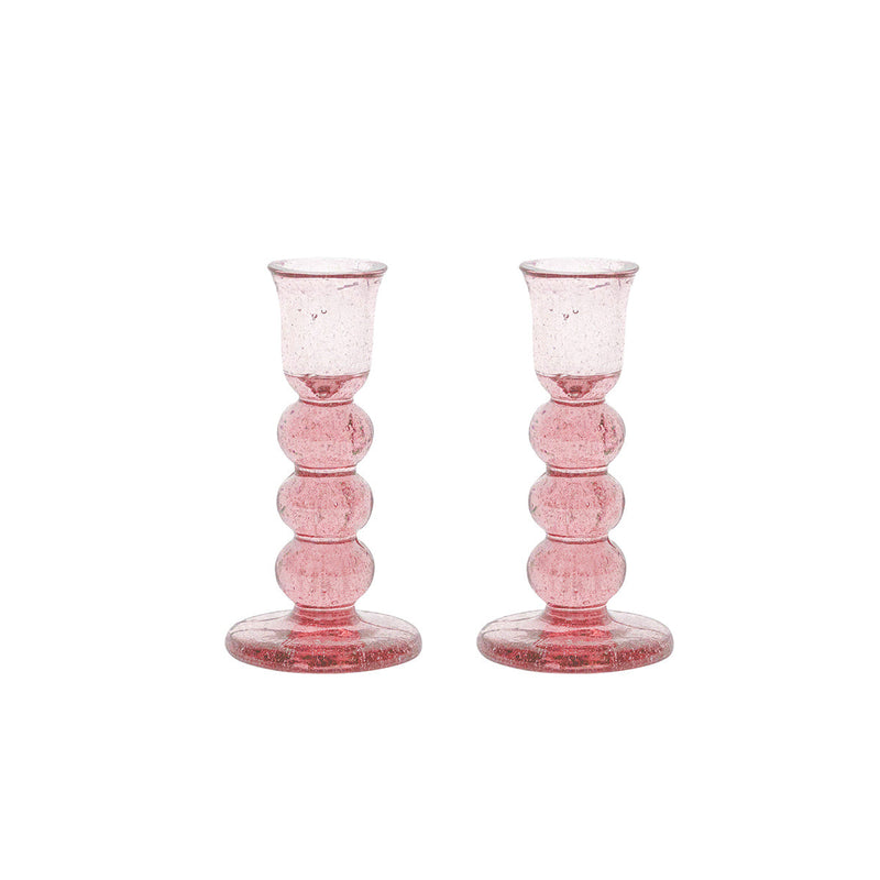 Provence 5" Candlestick, Set of 2