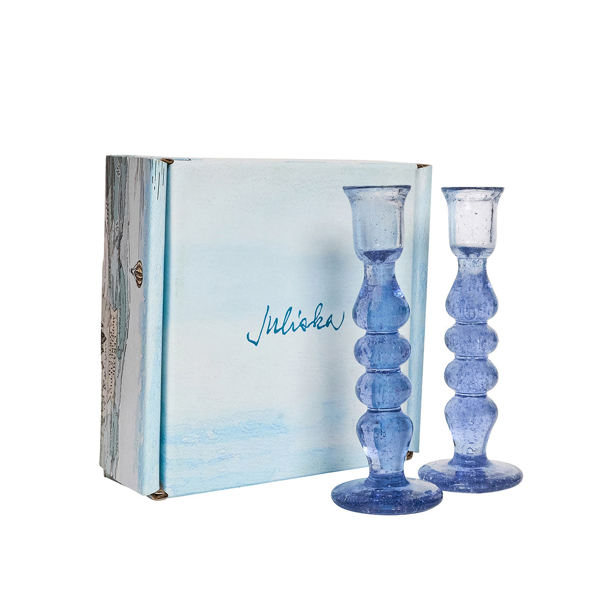 Provence 7" Candlestick, Set of 2
