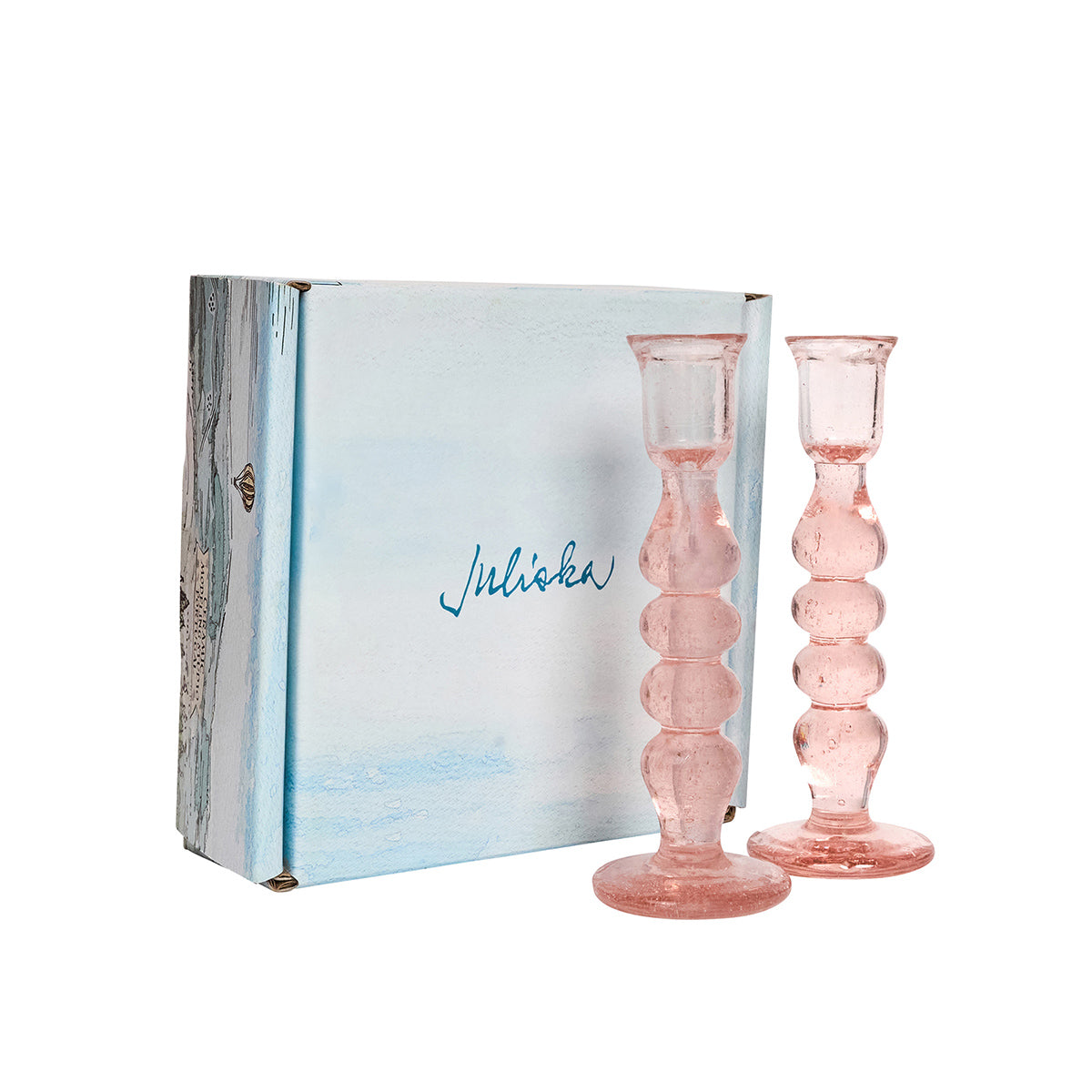 Provence 7" Candlestick, Set of 2