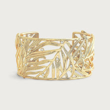 Palm Leaves Cuff