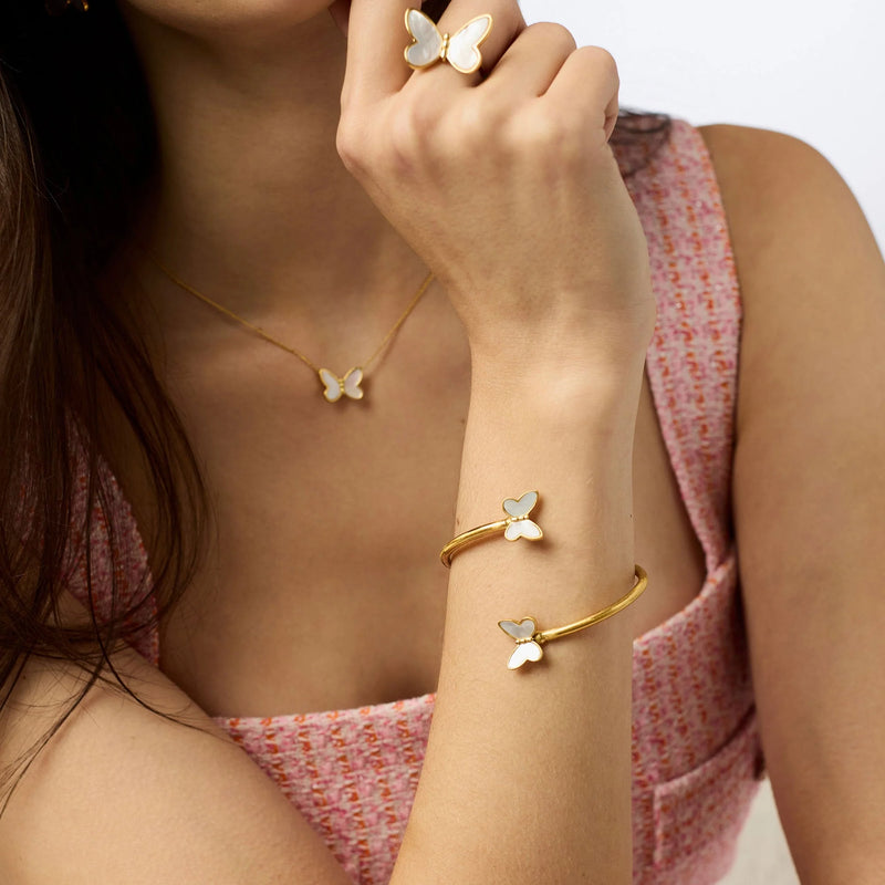 Papillon Gold Cuff