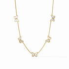 Papillon Gold Delicate Station Necklace