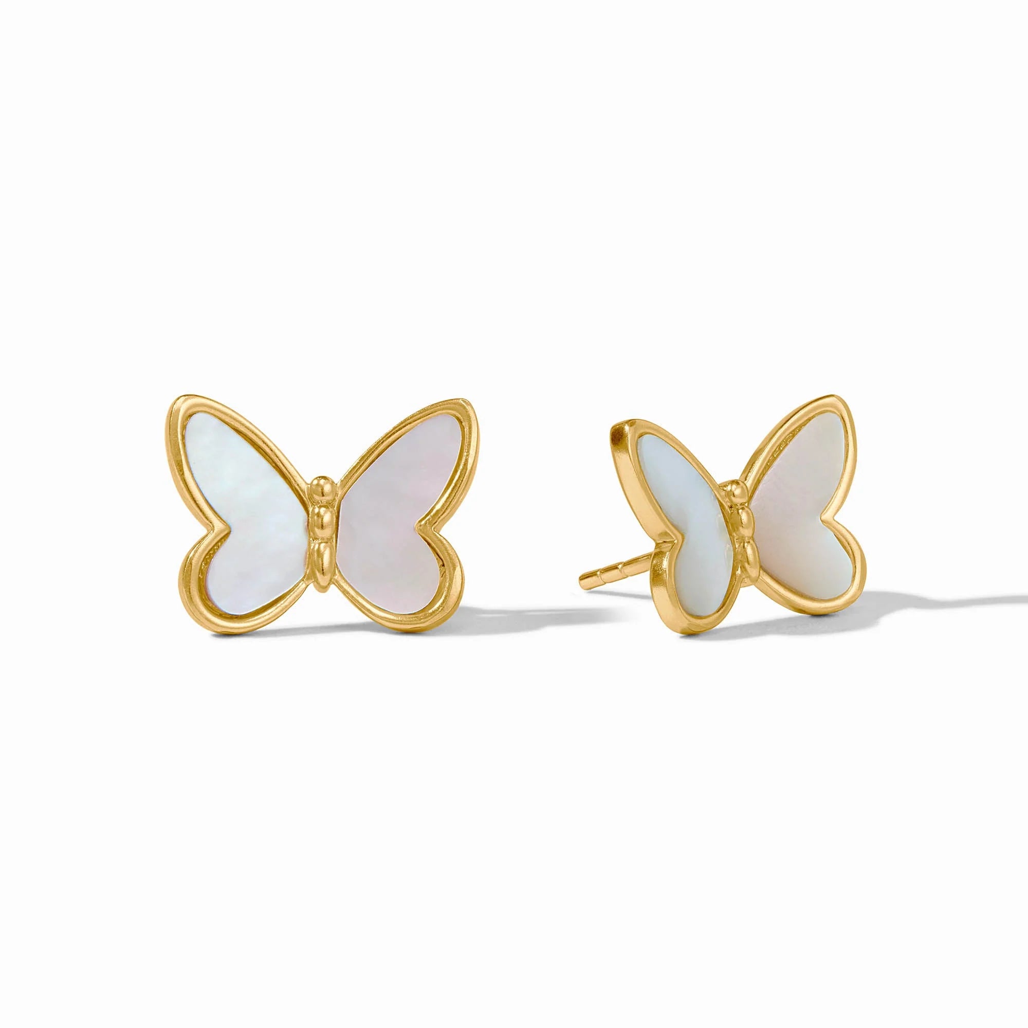 Papillon Gold Stud