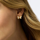 Papillon Gold Stud
