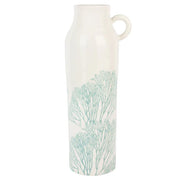 Reef Large White Tall Handled Vase