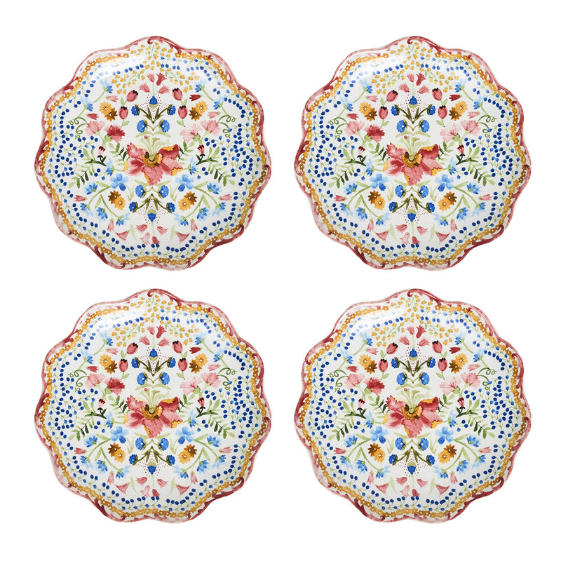 Sofia Side/Cocktail Plates, Set of 4