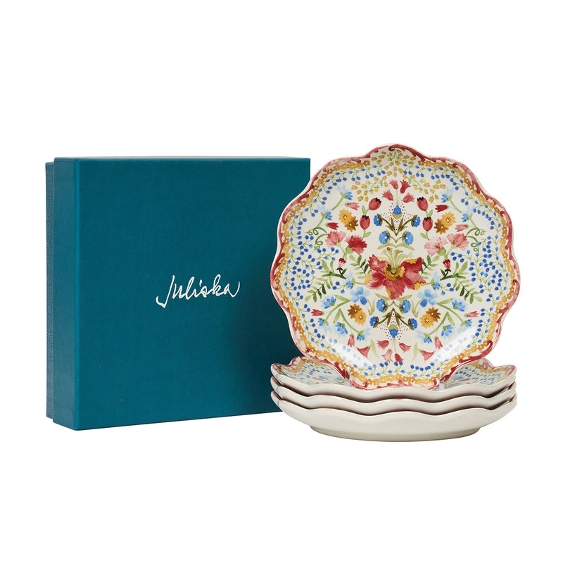 Sofia Side/Cocktail Plates, Set of 4