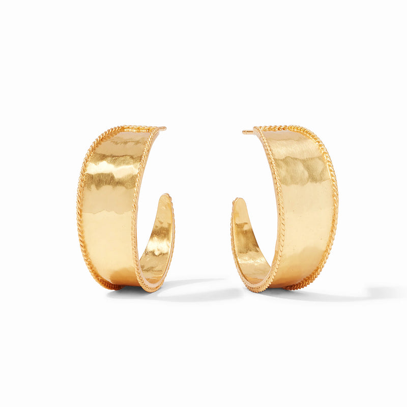 Savoy Gold Hoop Earring