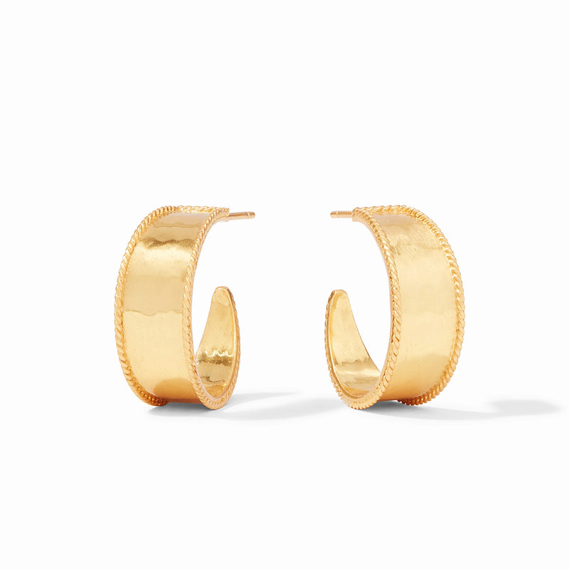 Savoy Gold Hoop Earring