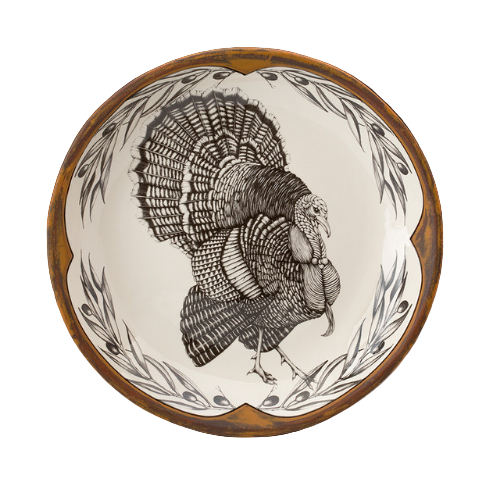 Turkey Small Round Platter