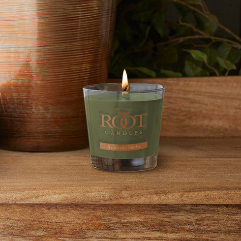 Aromatic Herbs Small Veriglass Candle
