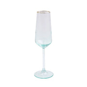 Rainbow Champagne Flute