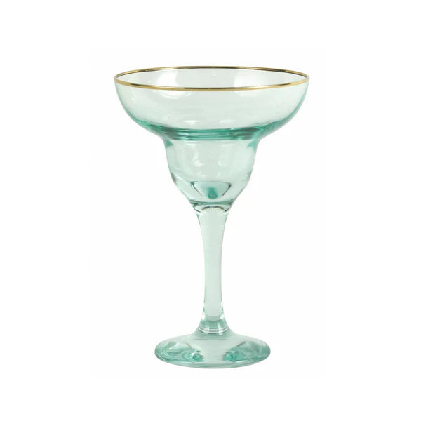 Rainbow Margarita Glass
