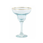 Rainbow Margarita Glass