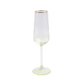 Rainbow Champagne Flute