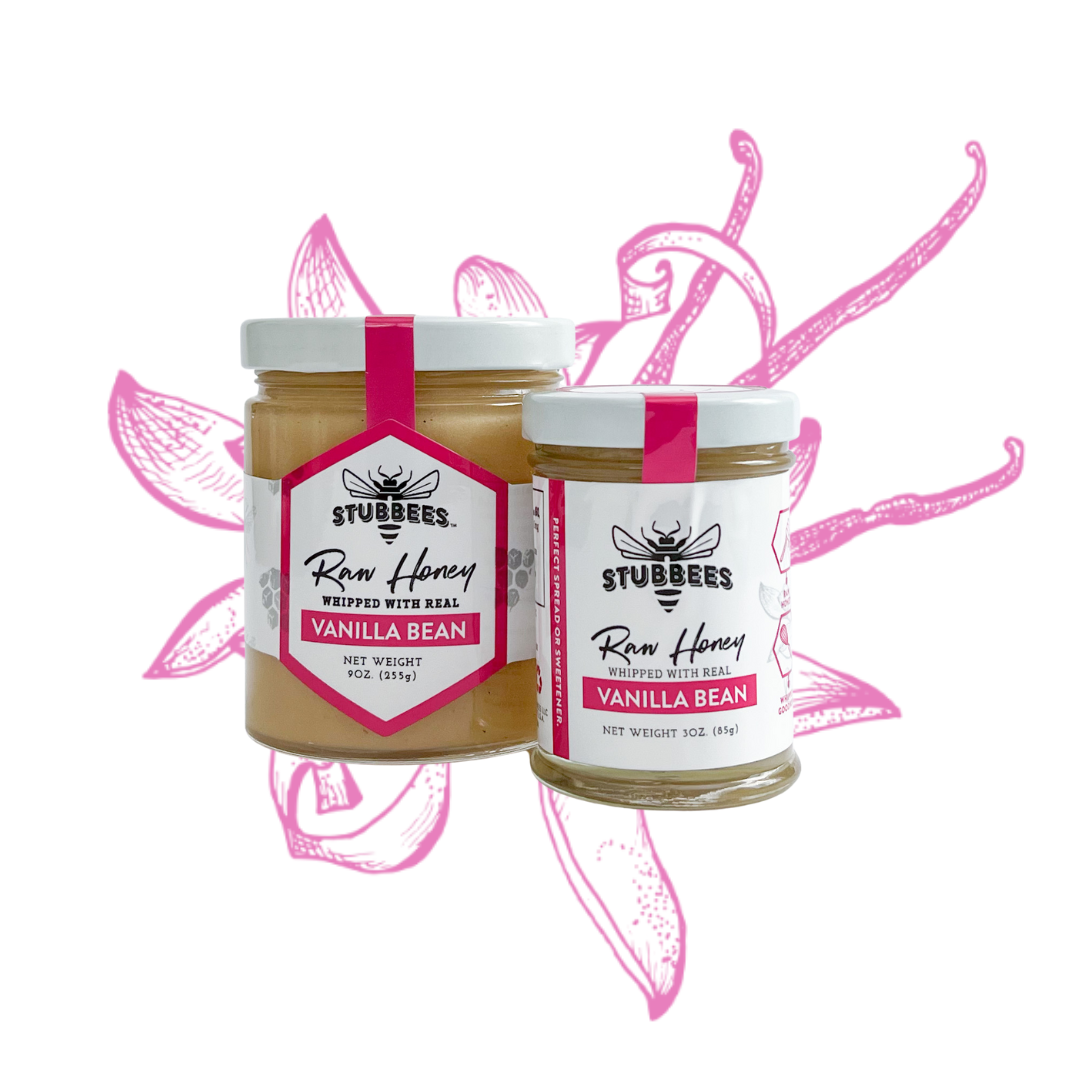 Vanilla Bean Whipped Raw Honey