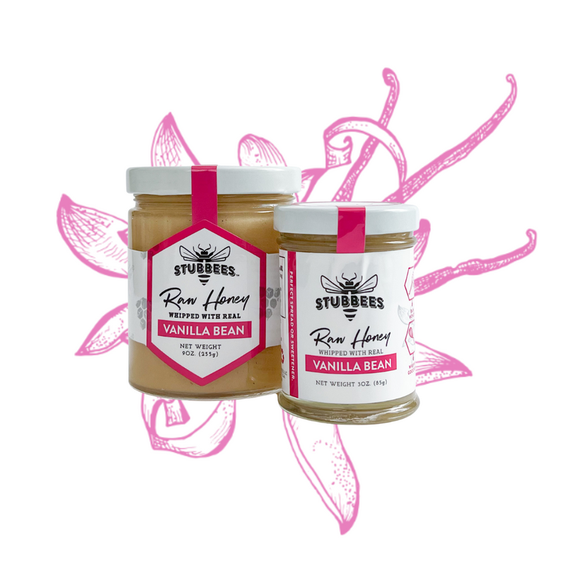 Vanilla Bean Whipped Raw Honey