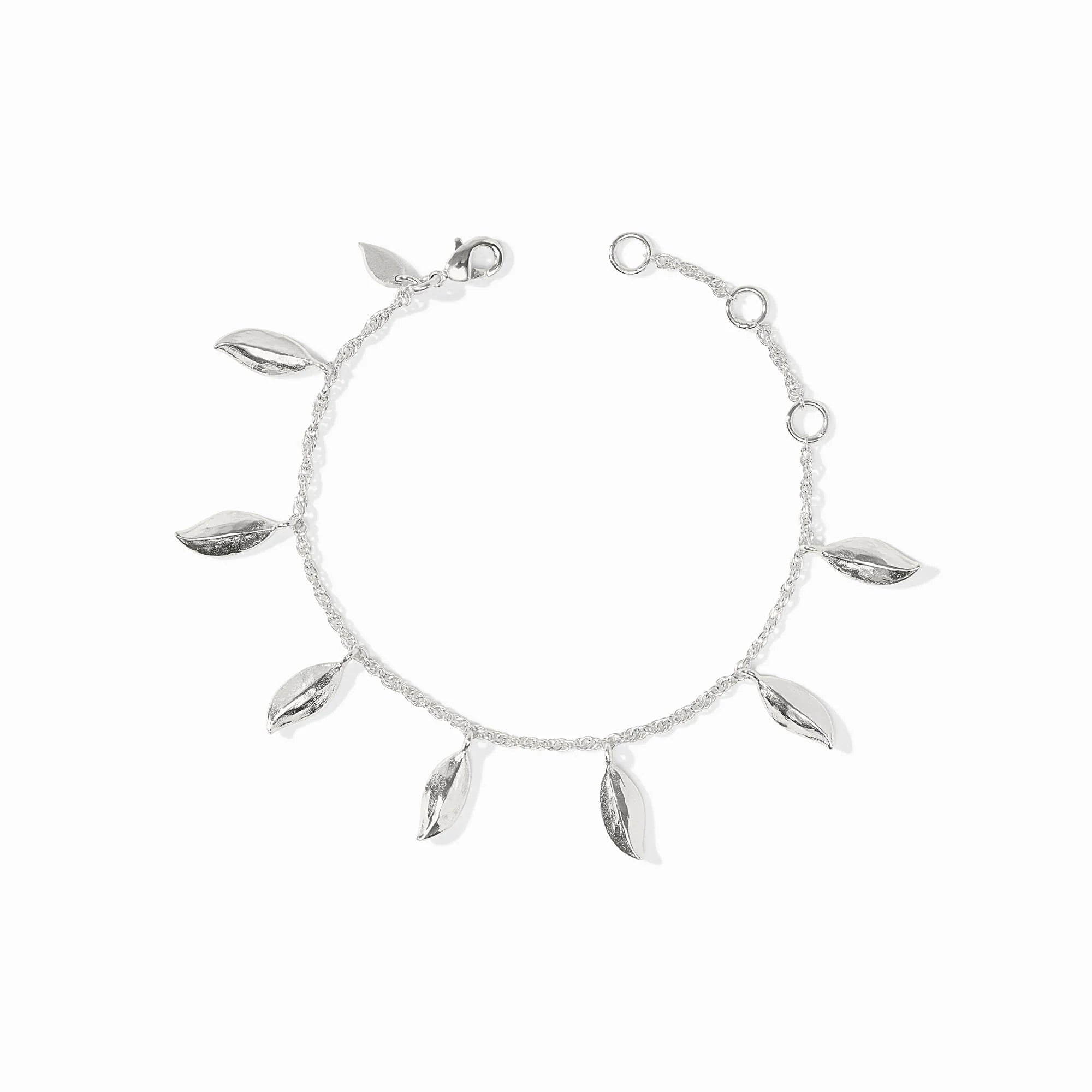 Willow Silver Delicate Charm Bracelet