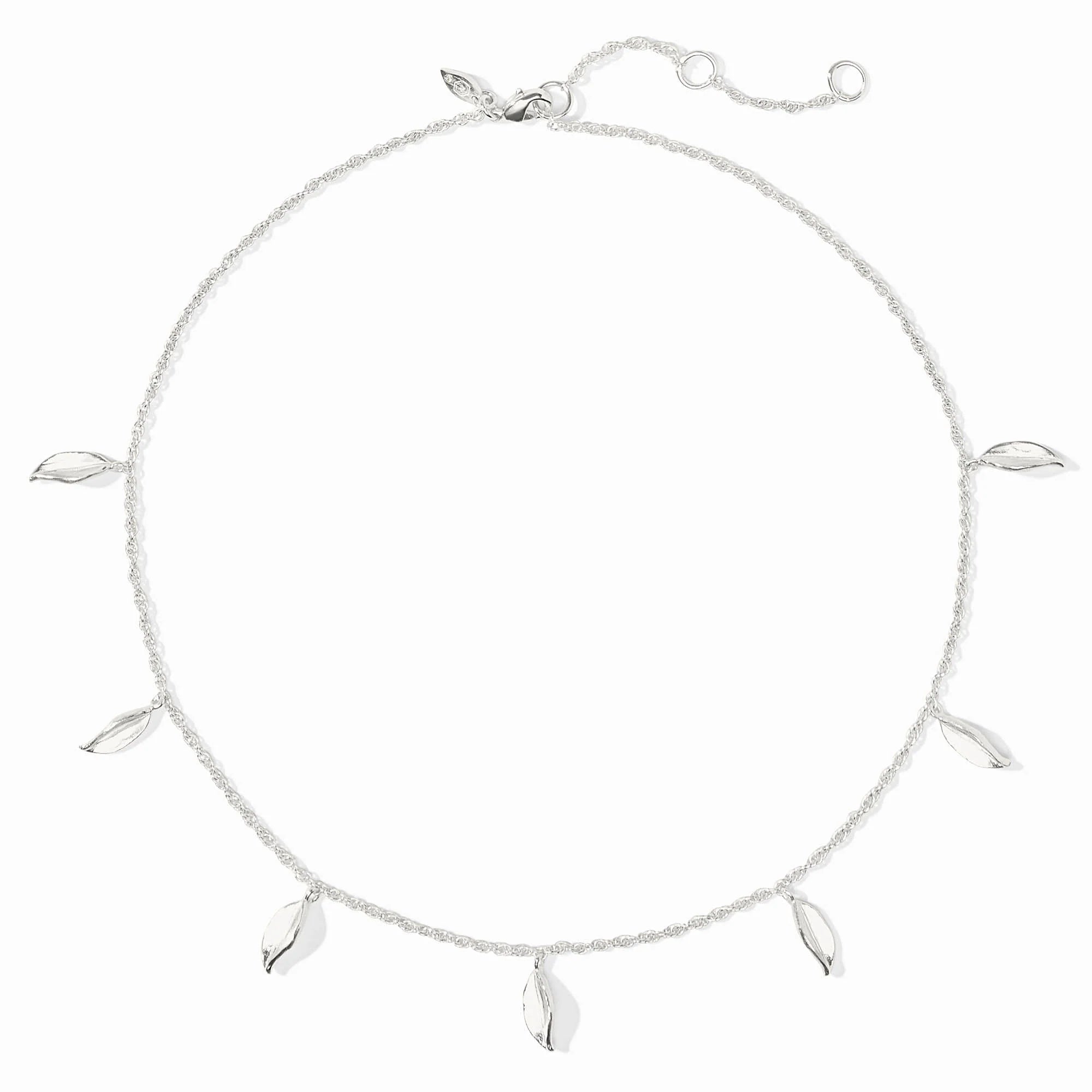 Willow Silver Delicate Charm Necklace