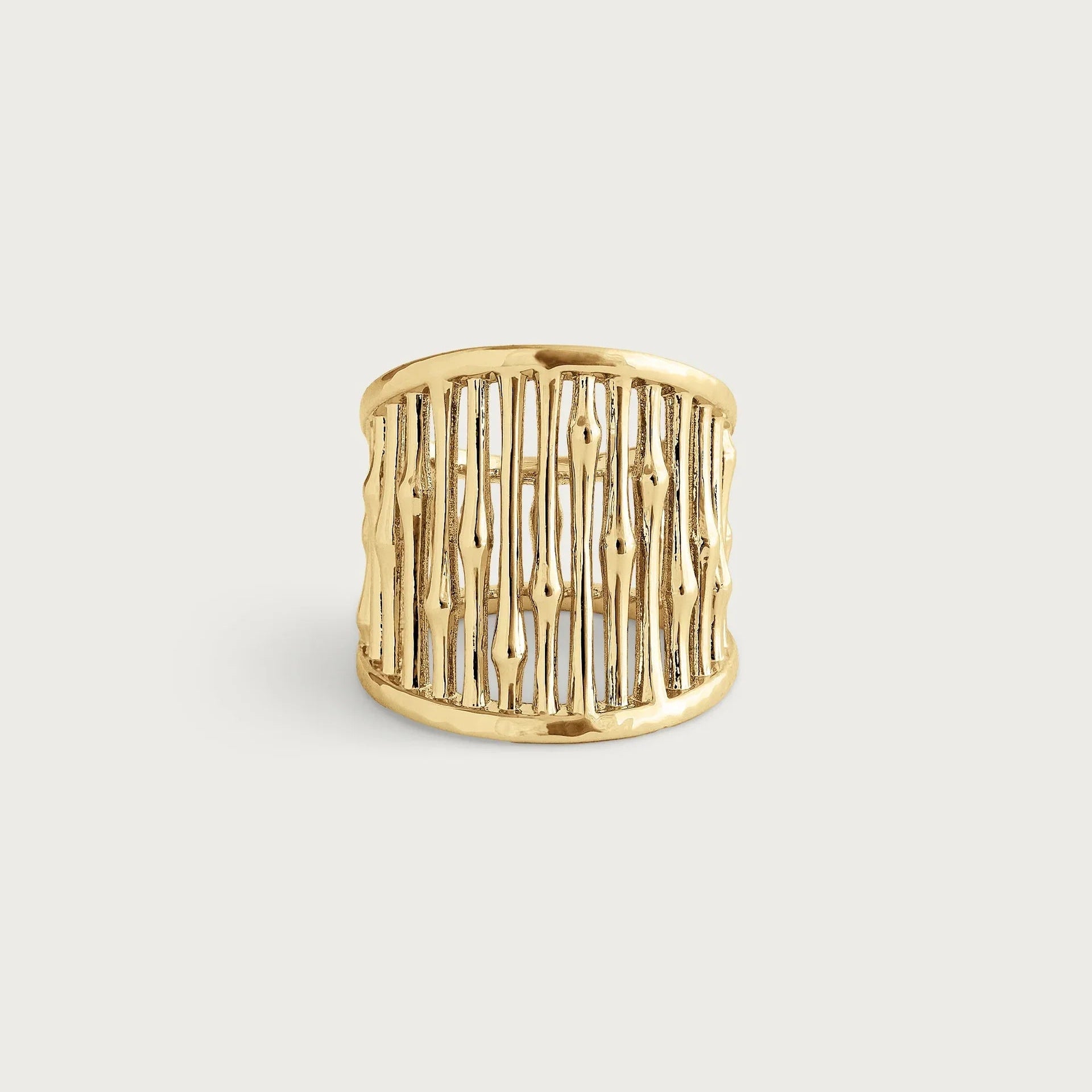 Bamboo Wide Ring