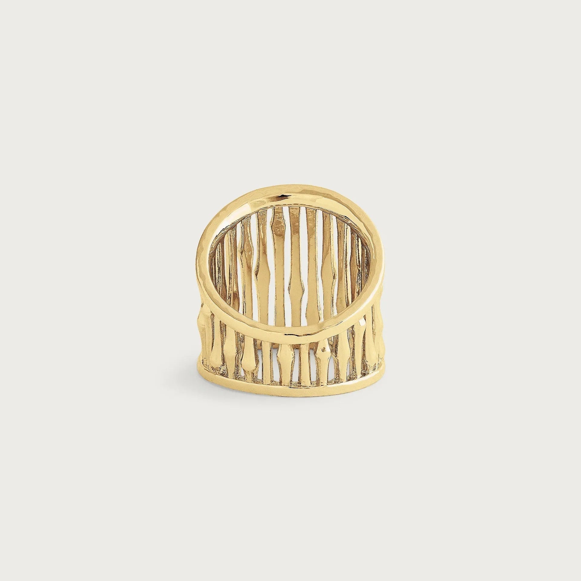 Bamboo Wide Ring