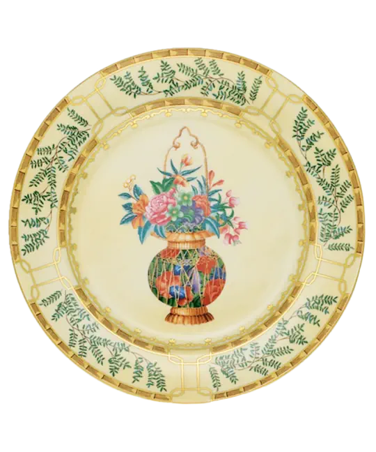 Ching Garden Dessert Plates, Set of 4