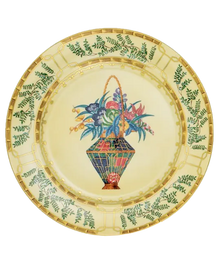 Ching Garden Dessert Plates, Set of 4