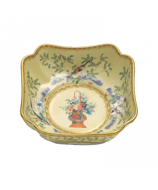 Ching Garden Small Square Bowl