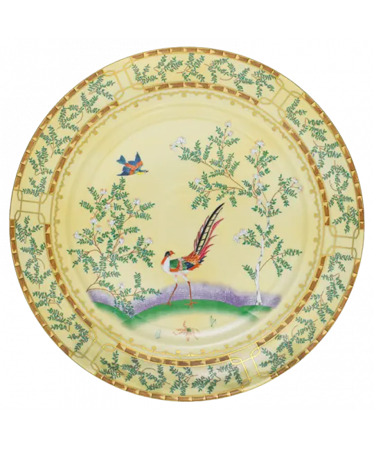 Ching Garden Round Chop Plate