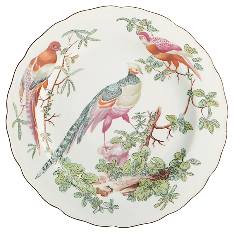 Chelsea Bird Dessert Plates, Set of 4
