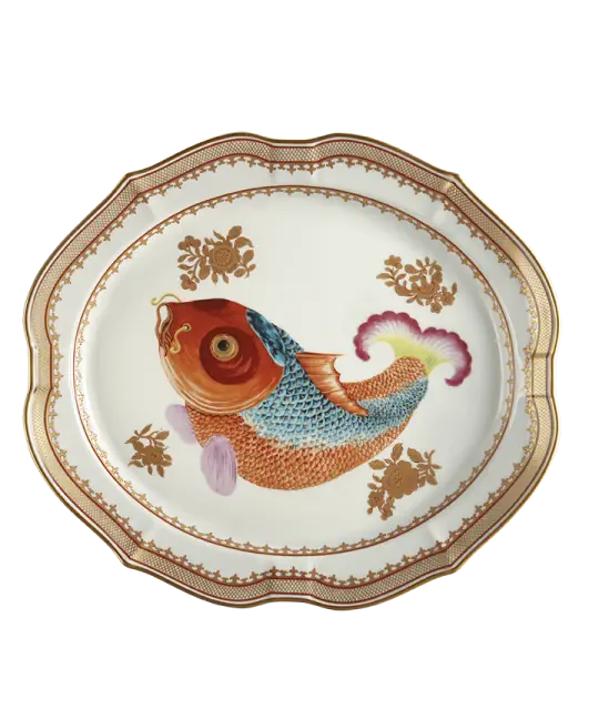 Carp Dallas Museum Platter, Large