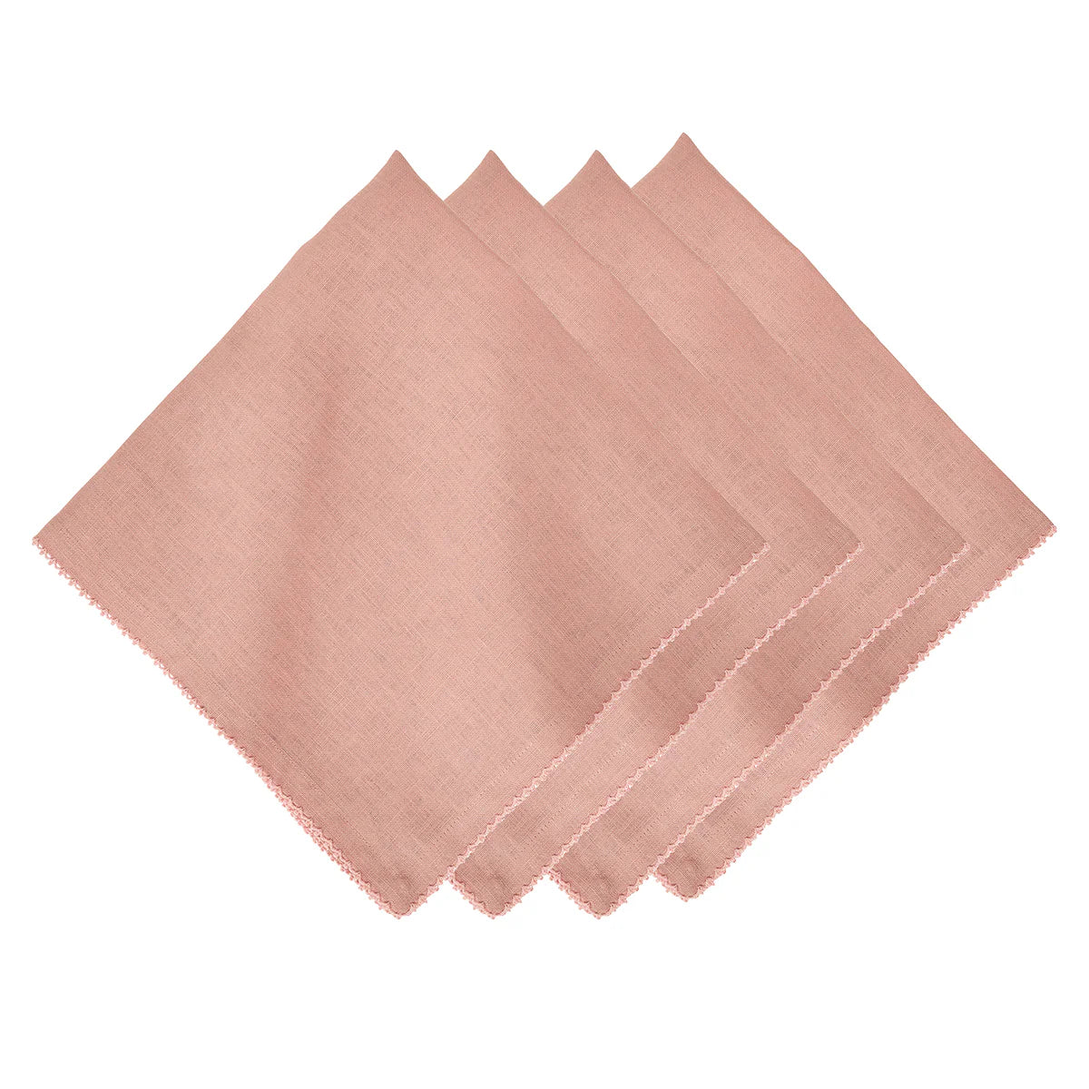 Berry Scallop Napkin, Set of 4