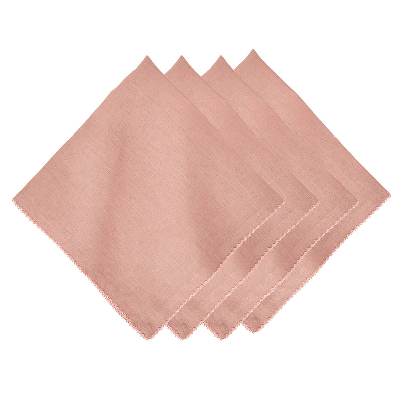 Berry Scallop Napkin, Set of 4