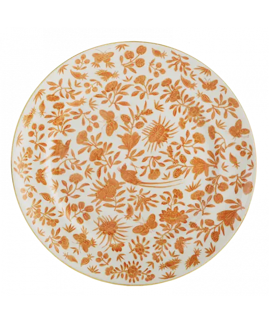 Sacred Bird & Butterfly Dinner Plate