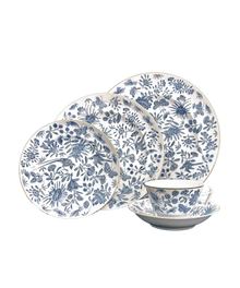 Sacred Bird & Butterfly 5-Piece Place Setting