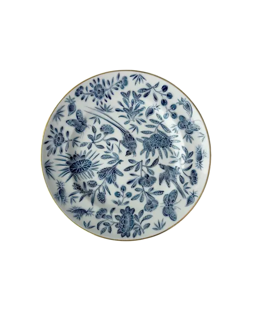Sacred Bird & Butterfly Bread & Butter Plate