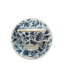 Sacred Bird & Butterfly Tea Cup & Saucer